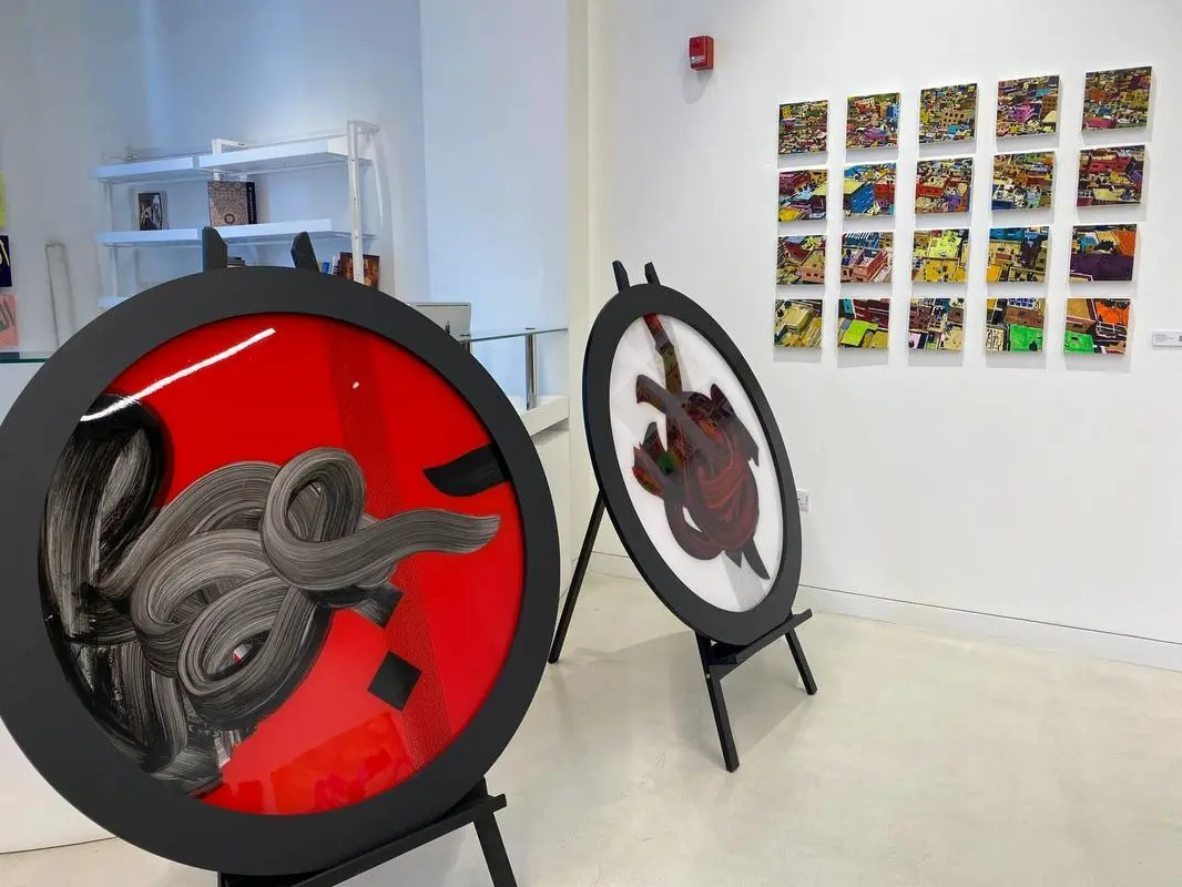 نمایشگاه جدید گالری کلمات دبی | New artworks show at Kalimat Gallery Dubai
