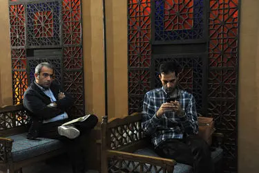 نشست خبری نمایشگاه "مداد عباس" در موسسه توسعه هنرهای معاصر