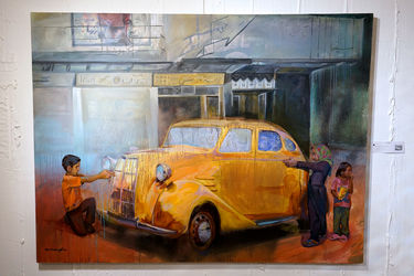 نمایشگاه گروهی از مجموعه شخصی سه مجموعه دار در گالری سیحون2