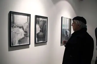 Assar Art Gallery Opens Mina Ghaziani Painting Event