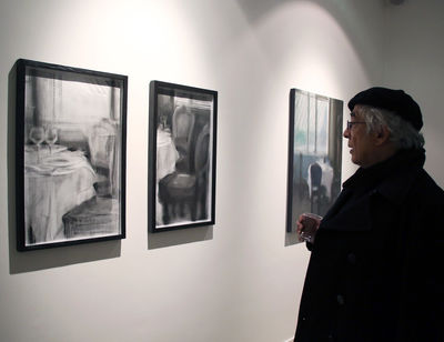 Assar Art Gallery Opens Mina Ghaziani Painting Event