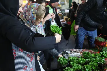 خرید نوروزی در بازار تجریش