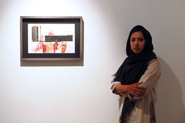 نمایشگاه نقاشی های سارای قاضی اسدالهی در گالری ویستا