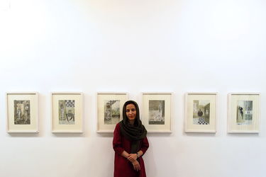 نمایش آثار نسرین نجفی در گالری آریا