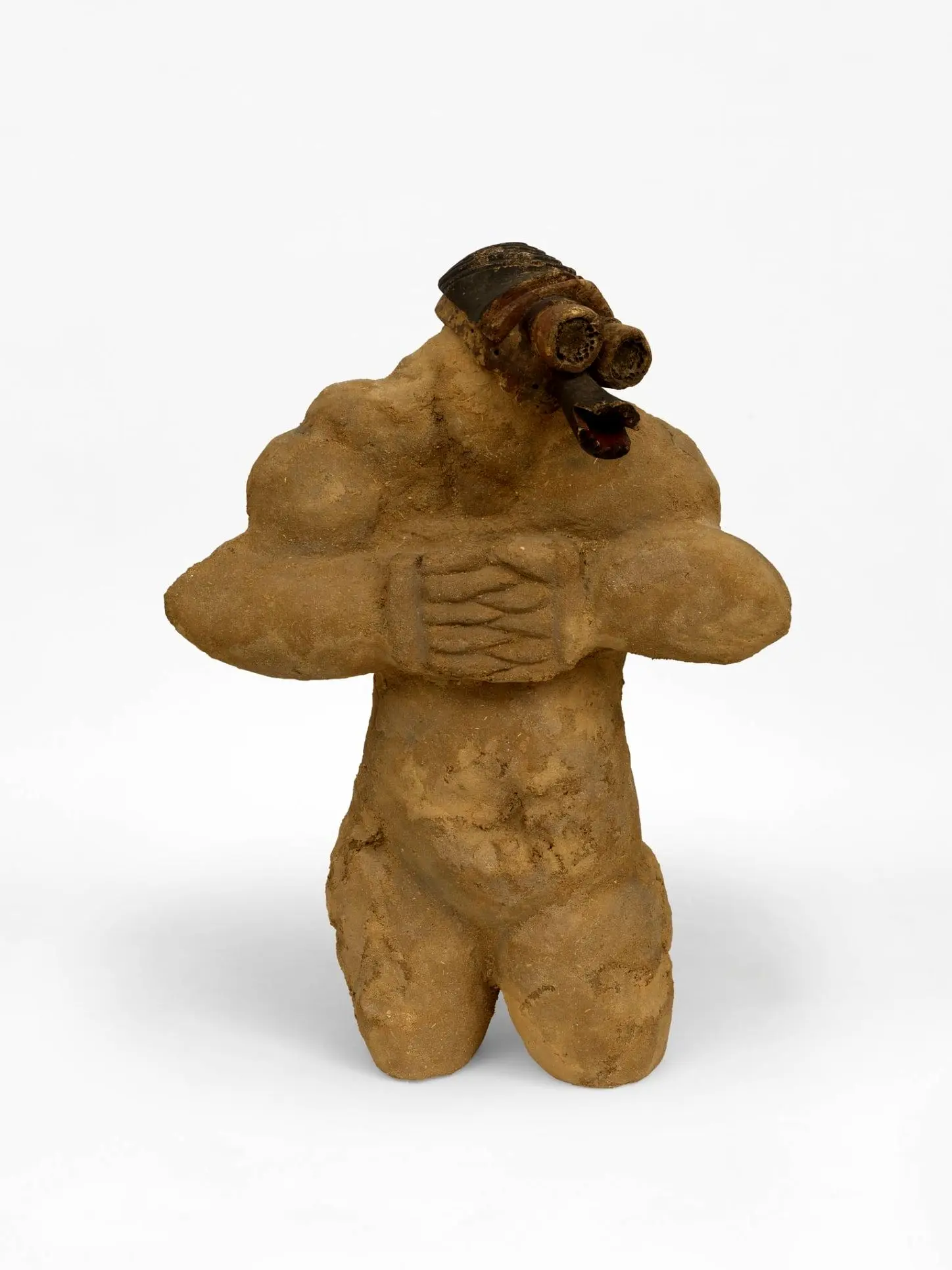 Ali Cherri, 'Vermilingua Bust', 2023. Courtesy of the Artist and Almine Rech, Photo Dan Bradica 