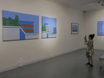 مهدی حسینی در گالری هور