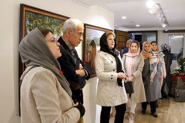 نمایشگاه نقاشی ناهید جعفری در گالری بهارک