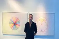 Peyman Shaafi painting exhibition at Tabari Artspace