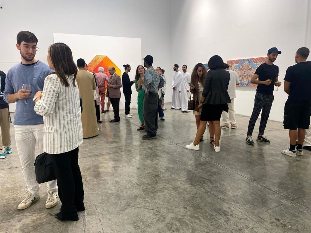 نیما نبوی و جیسون سیف در The Third Line Gallery دبی | Nima  Nabavi and Jason Seife at The Third Line Gallery