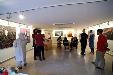 نمایشگاه آثار مریم درویش در گالری گلستان