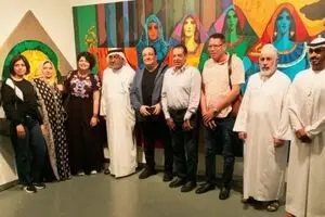 سی و نهمین نمایشگاه سالانه انجمن هنرهای زیبای امارات در موزه هنر شارجه