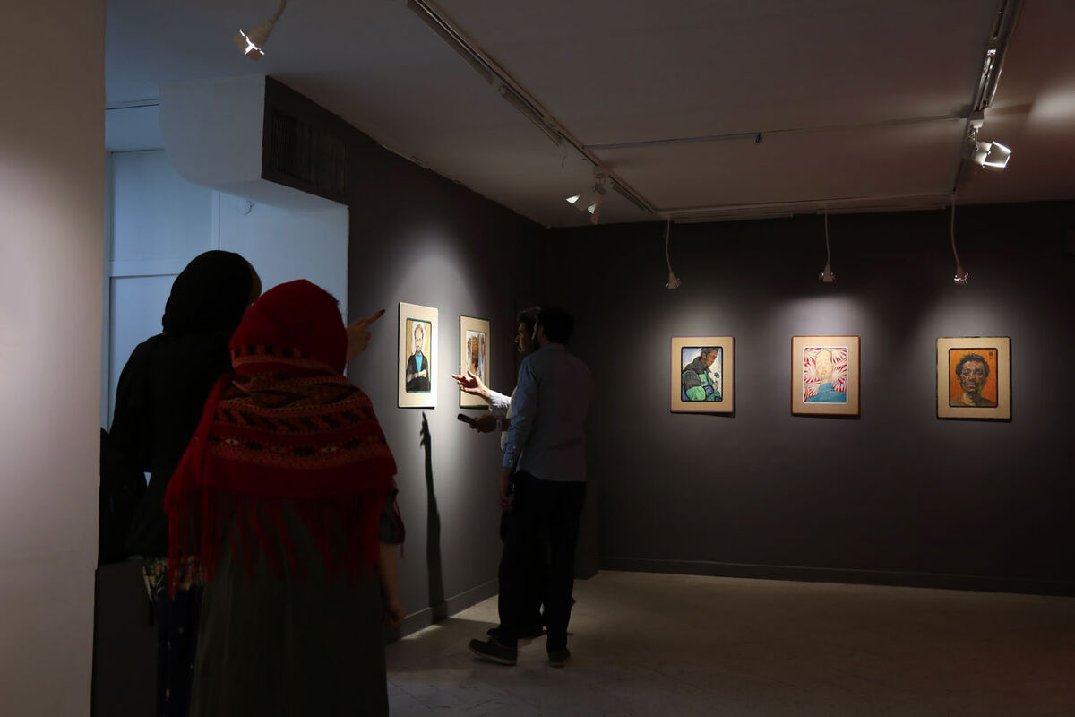 نمایشگاه نقاشی کریم اسکندری در نگارخانه نگر