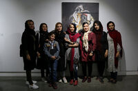 دفاع از حیوانات روی بوم نقاشی / نمایشگاهی عجیب در مرکز شهر تهران