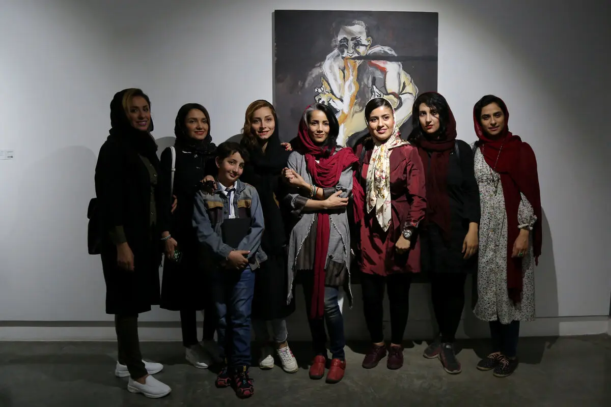 نمایشگاه نقاشی محجوب ظهوریان در گالری ثالث
