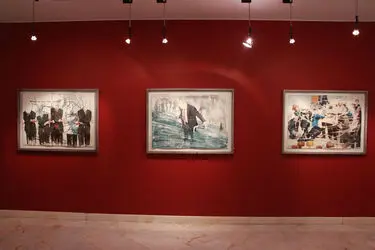 نمایشگاه نقاشی هاوار امینی در گالری ماه
