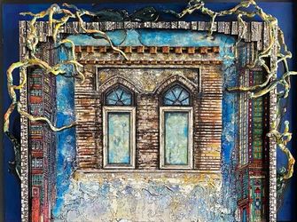 Bita Vakili's works were exhibited in Moscow and Frankfurt