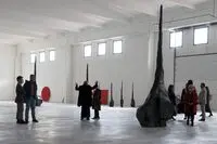 ببینید: رونمایی از اثر جدید بیژن بصیری در ایتالیا/ بنیاد بصیری افتتاح شد