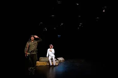 نمایش "ادوارد و ننه" در پلاتو اجرا تئاترشهر