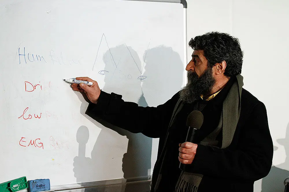 نشست تن آدمی پیوندگاه هنر نقاشی و پزشکی در بیمارستان ایرانمهر