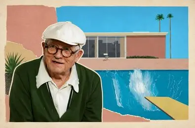درگذشت دیوید هاکنی و تولد دوباره یک شاهکار در حافظه هنر جهان