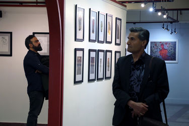 نمایشگاه مروری بر آثار هادی ضیاءالدینی در نگارخانه خیال و آینه موسسه صبا