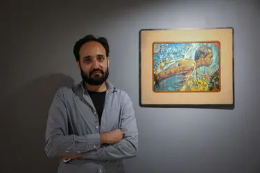 نمایشگاه نقاشی کریم اسکندری در نگارخانه نگر