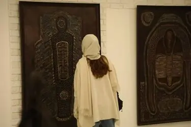 محمد محمدزاده در گالری ماهر