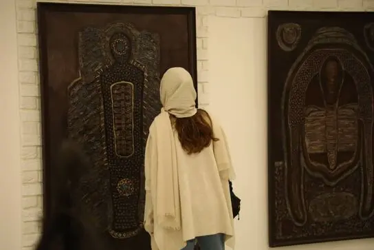 محمد محمدزاده در گالری ماهر
