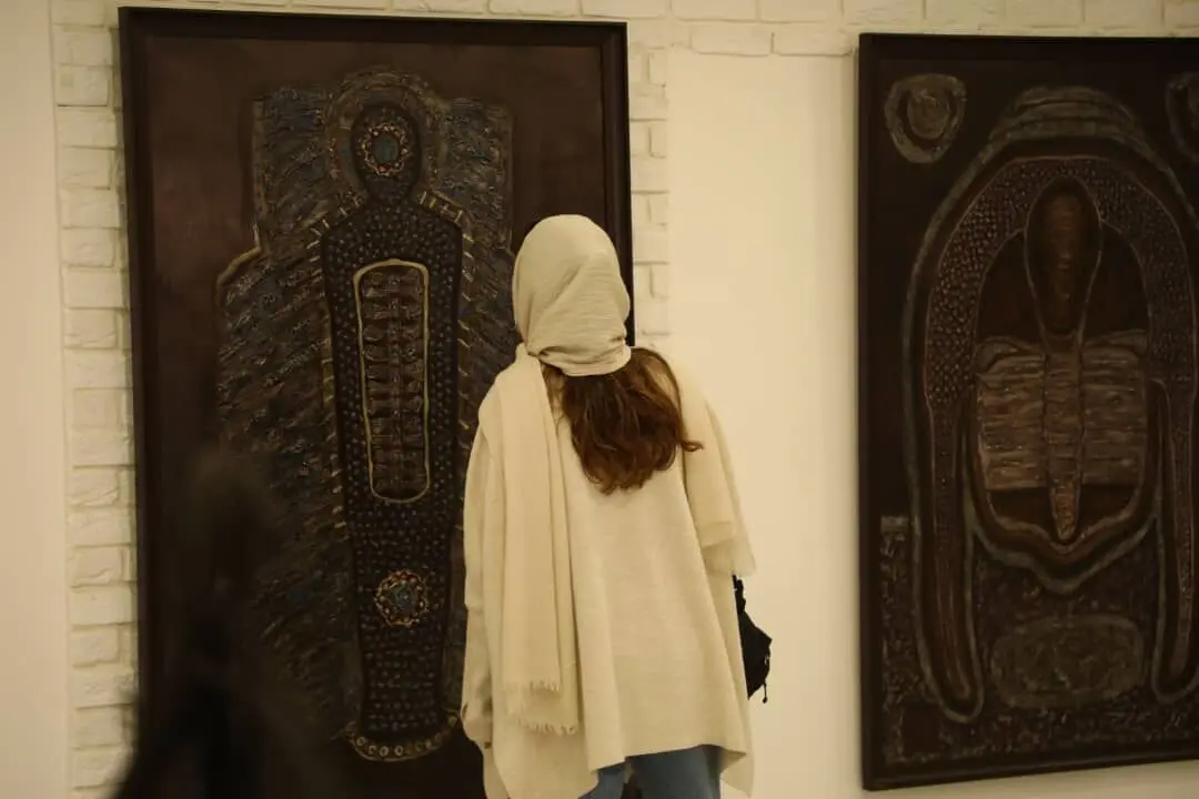محمد محمدزاده در گالری ماهر