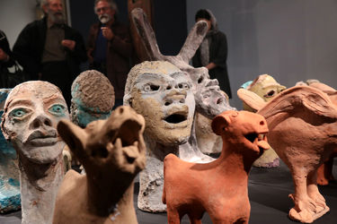 نمایشگاه گروهی "در ستایش خاک" در گالری طراحان آزاد