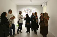 گزارش تصویری ایران‌آرت از نمایشگاه نقاشی‌های نیلوفر قادری‌نژاد در گالری ساربان