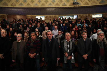 مراسم دومین جایزه محمود استاد محمد در سالن اصلی تئاتر شهر