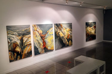 نمایشگاه نقاشی آتش شاه کرمی در گالری ویستا