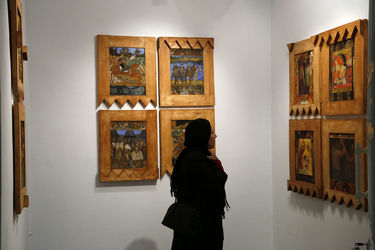 افتتاحیه نمایشگاه نقاشی های ترانه صادقیان در گالری ویستا