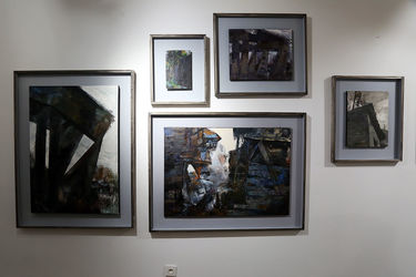 نمایشگاه آثار کریم نصر در گالری بن