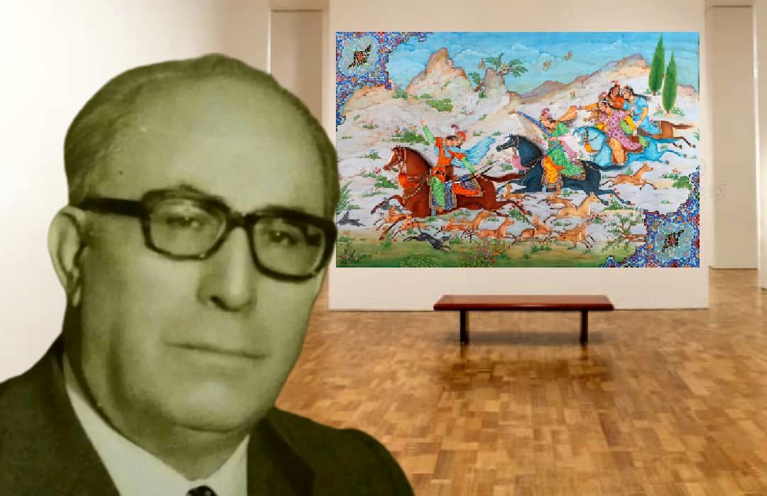 محمدعلی زاویه و داستان عاشقانه شاهنامه در کلکسیون رها گالری 