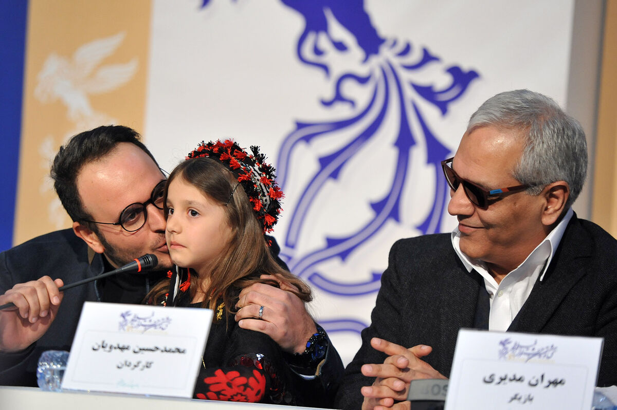 نشست خبری فیلم درخت گردو در چهارمین روز سی و هشتمین جشنواره فیلم فجر در پردیس ملت