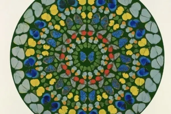 Damien Hirst in collection of Lateefa bint Maktoum/ Tashkeel showcases the at FN Designs