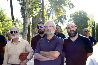 مراسم تشییع زنده‌یاد ناصر فرهودی در تالار وحدت