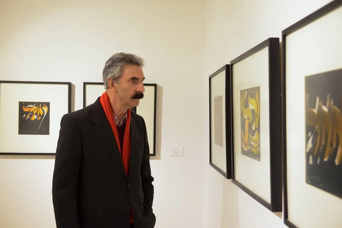نمایشگاه آثار محمد احصایی در گالری بوم