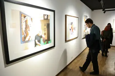 نمایشگاه گروهی در گالری آ‎