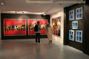 نمایشگاه چاپ علی آل حسینی در شهرکتاب فرشته