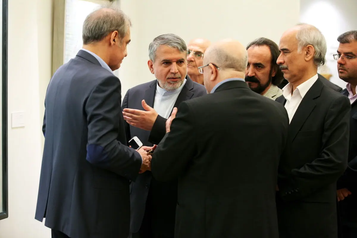 بازدید وزیر فرهنگ و ارشاد اسلامی از هفتمین حراج تهران