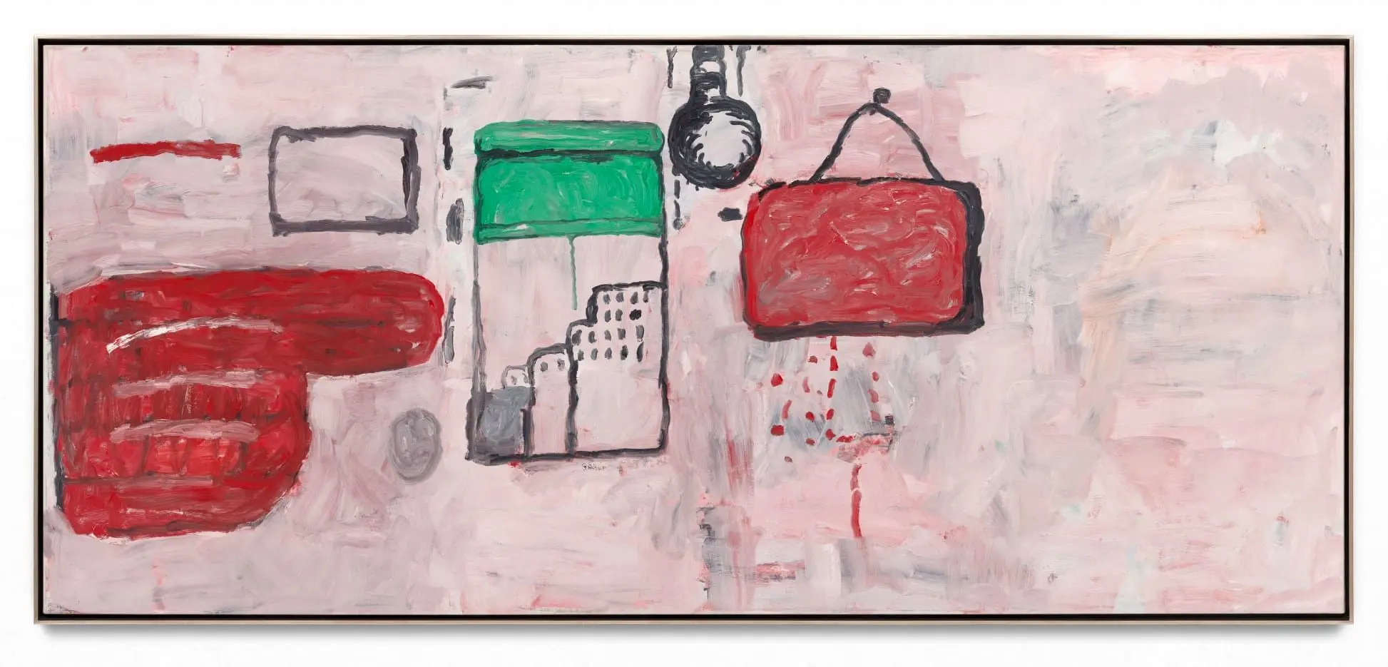 Philip Guston, 'Sign', 1970. Courtesy of Hauser and Wirth
