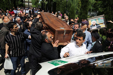 مراسم تشییع پیکر زنده یاد پرویز بهرام