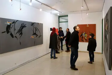 نمایشگاه نقاشی ابوالفضل لیره در گالری 7 ثمر