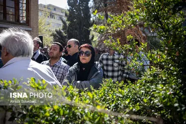 تشییع پیکر رضا داوودنژاد