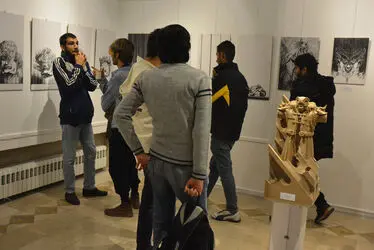 نمایشگاه آثار علی رحیمی در گالری دانشگاه هنر