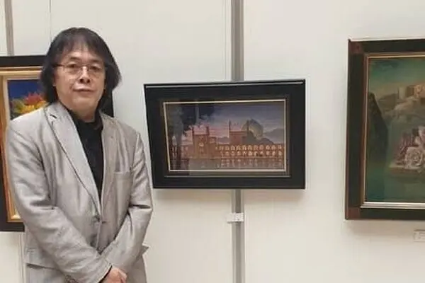 Japanese artist Jun Matsubara shows his interest in Iran on canvas 