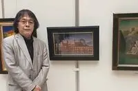 Japanese artist Jun Matsubara shows his interest in Iran on canvas 